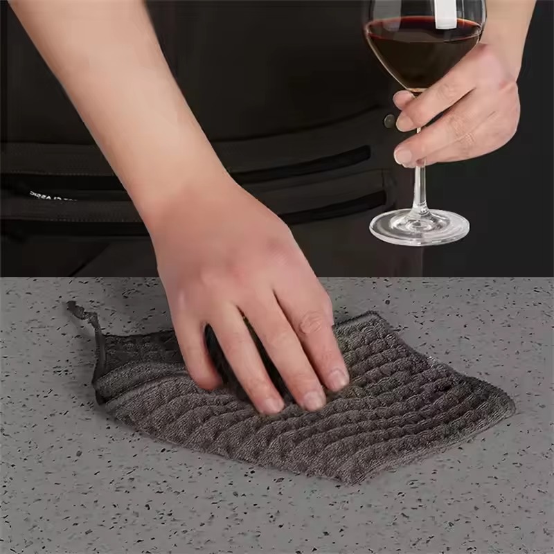 1/4 قطعة من مناشف التنظيف المص - مراجعة Home Bar Set وسعره