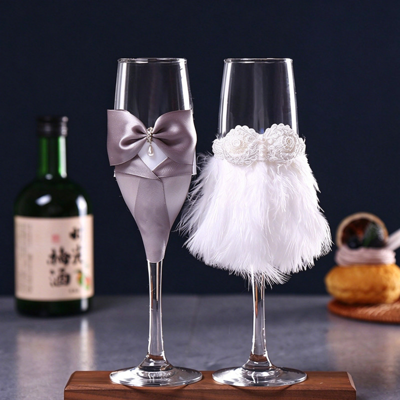طقم أكواب شمبانيا للزفاف، أكوا - مراجعة Home Bar Set وسعره