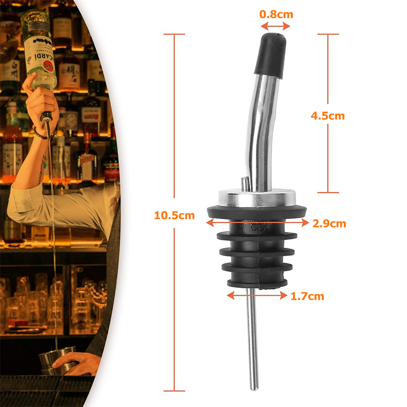 4 قطع من الفولاذ المقاوم للصدأ - مراجعة Speed Pourer Cap وسعره